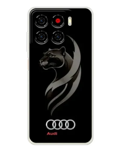 Чехол для ZTE Blade A56 с картинкой «Графика — пантера и Audi» Чехол для ZTE Blade A56 с картинкой «Графика — пантера и Audi»