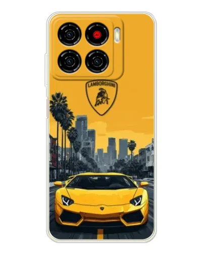 Чехол для ZTE Blade A56 с картинкой «Желтый Lamborghini город» Чехол для ZTE Blade A56 с картинкой «Желтый Lamborghini город»