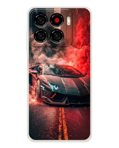 Чехол для ZTE Blade A56 с картинкой «Lamborghini красный дым» Чехол для ZTE Blade A56 с картинкой «Lamborghini красный дым»