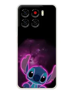 Чехол для ZTE Blade A56 с картинкой «Неоновый Stitch» Чехол для ZTE Blade A56 с картинкой «Неоновый Stitch»
