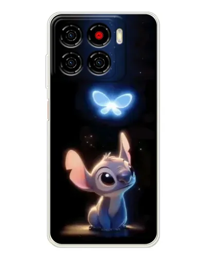 Чехол для ZTE Blade A56 с картинкой «Сияющий Стич»