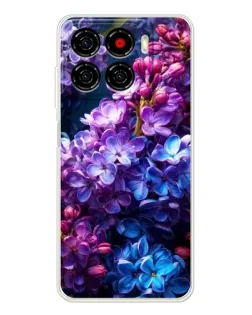 Чехол для ZTE Blade A56 с картинкой «Сиреневый цвет»