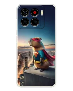 Чехол для ZTE Blade A56 с картинкой «Капи-мен супергерой» Чехол для ZTE Blade A56 с картинкой «Капи-мен супергерой»