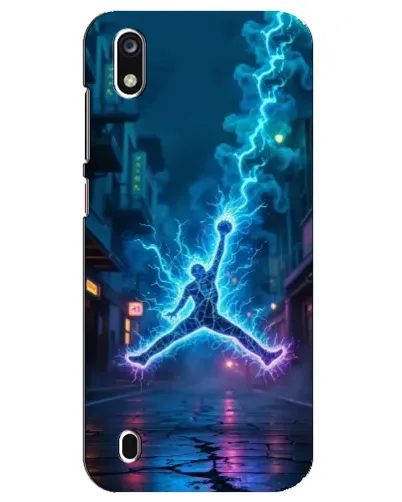 Чехол для ZTE Blade A7 (2019) с картинкой «Jordan Gold Jumpman»