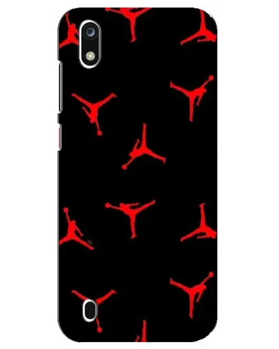 Чехол для ZTE Blade A7 (2019) с картинкой «Jordan Red Pattern»