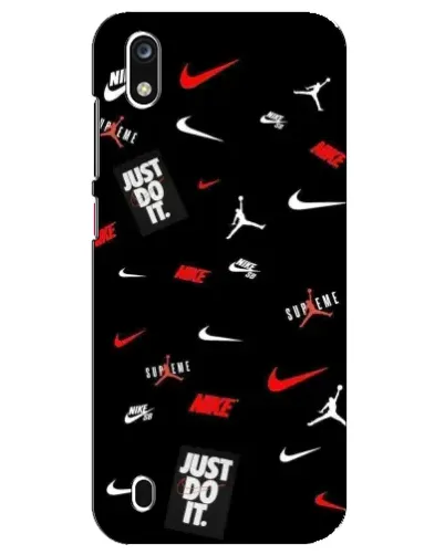 Чехол для ZTE Blade A7 (2019) с картинкой «Nike Mix Pattern»