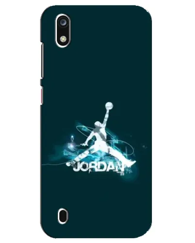Чехол для ZTE Blade A7 (2019) с картинкой «Jordan Blue Fire»