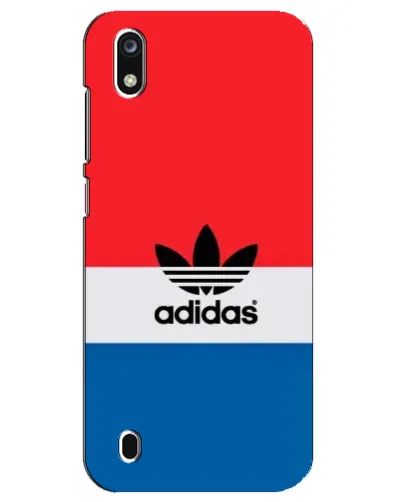 Чехол для ZTE Blade A7 (2019) с картинкой «Ретро блоки Adidas»