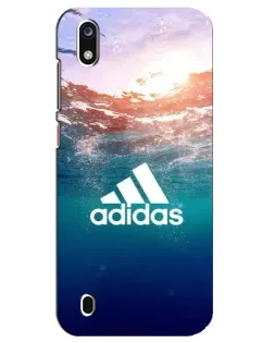 Чехол для ZTE Blade A7 (2019) с картинкой «Океанская глубина адидас»