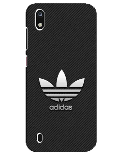 Чехол для ZTE Blade A7 (2019) с картинкой «Adidas Карбоновая текстура»