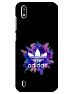 Чехол для ZTE Blade A7 (2019) с картинкой «Взрыв красок Adidas»