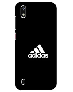 Чехол для ZTE Blade A7 (2019) с картинкой «Черная классика Adidas»