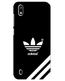Чехол для ZTE Blade A7 (2019) с картинкой «Adidas с диагональными полосами»