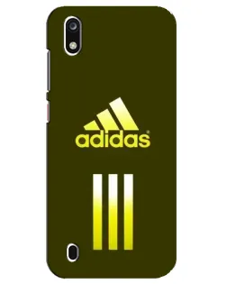 Чехол для ZTE Blade A7 (2019) с картинкой «Оливковый градиент Adidas»