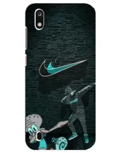 Чехол для ZTE Blade A7 (2019) с картинкой «Спортивный арт Nike»