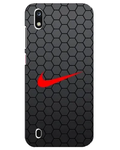 Чехол для ZTE Blade A7 (2019) с картинкой «Nike — карбоновая сетка»