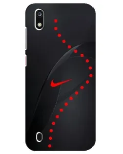 Чехол для ZTE Blade A7 (2019) с картинкой «Абстрактный дизайн Nike»
