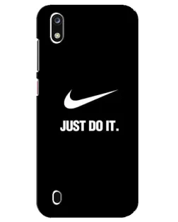 Чехол для ZTE Blade A7 (2019) с картинкой «Классический принт Nike»