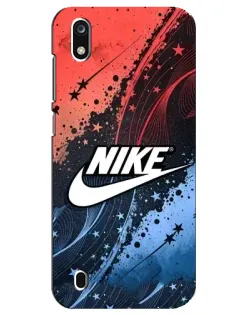 Чехол для ZTE Blade A7 (2019) с картинкой «Градиентный принт Найк»