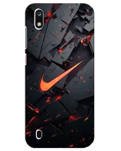 Чехол для ZTE Blade A7 (2019) с картинкой «Nike — эффект разломов»