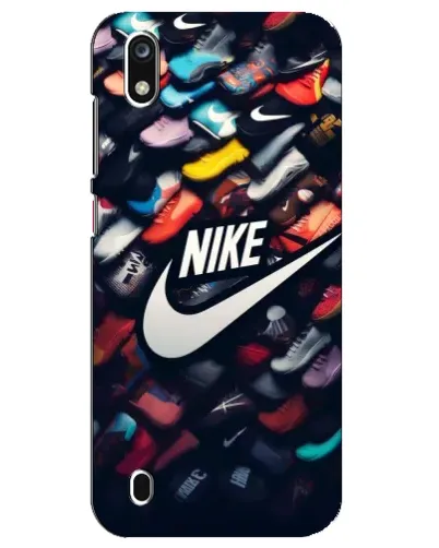 Чехол для ZTE Blade A7 (2019) с картинкой «Коллекция кроссовок Nike»