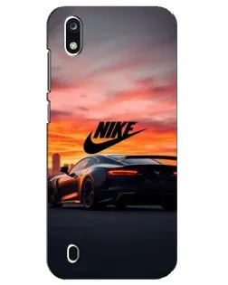 Чехол для ZTE Blade A7 (2019) с картинкой «Nike и суперкар»