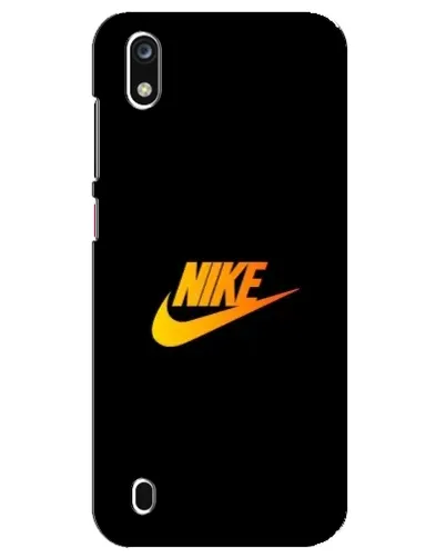 Чехол для ZTE Blade A7 (2019) с картинкой «Золотой логотип Nike»