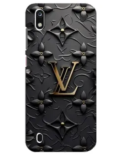 Чехол для ZTE Blade A7 (2019) с картинкой «Кожаная текстура LV»