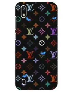 Чехол для ZTE Blade A7 (2019) с картинкой «Цветная монограмма LV»
