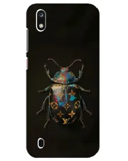 Чехол для ZTE Blade A7 (2019) с картинкой «LV — мраморный принт»