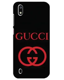 Чехол для ZTE Blade A7 (2019) с картинкой «Gucci — красный логотип»