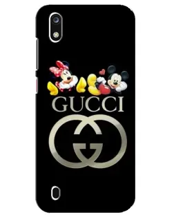 Чехол для ZTE Blade A7 (2019) с картинкой «Gucci — герои Disney»