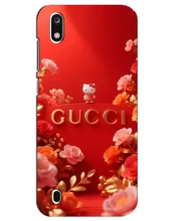 Чехол для ZTE Blade A7 (2019) с картинкой «Gucci — золотой сад»