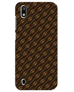 Чехол для ZTE Blade A7 (2019) с картинкой «Gucci — золотые диагонали»
