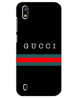 Чехол для ZTE Blade A7 (2019) с картинкой «Gucci — красный пояс»