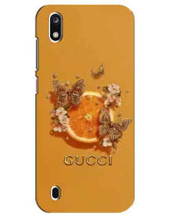 Чохол для ZTE Blade A7 (2019) з картинкою «Gucci — золоті метелики»