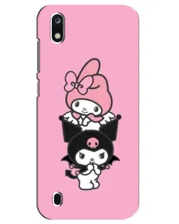 Чехол для ZTE Blade A7 (2019) с картинкой «My Melody и Kuromi»