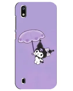 Чехол для ZTE Blade A7 (2019) с картинкой «Kuromi с зонтиком»