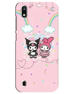 Чехол для ZTE Blade A7 (2019) с картинкой «My Melody и Kuromi»