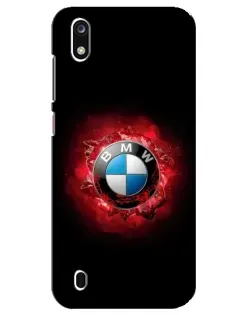 Чехол для ZTE Blade A7 (2019) с картинкой «Логотип BMW — вспышка»