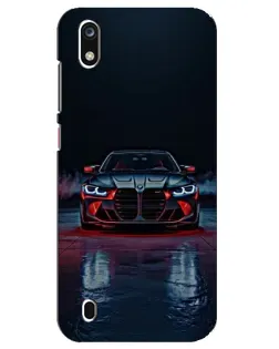 Чехол для ZTE Blade A7 (2019) с картинкой «BMW на мокрой дороге»