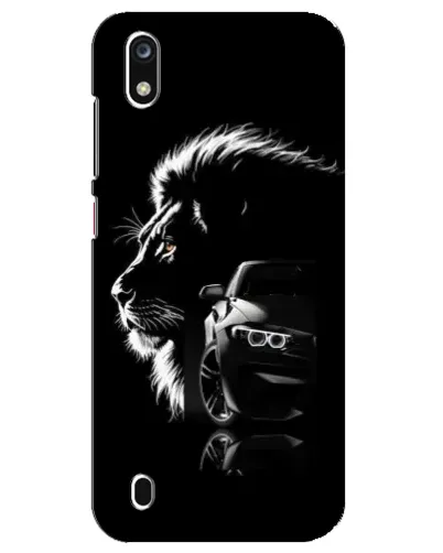 Чехол для ZTE Blade A7 (2019) с картинкой «BMW и лев» Чехол для ZTE Blade A7 (2019) с картинкой «BMW и лев»