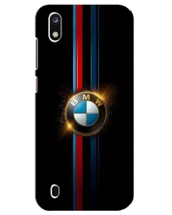 Чехол для ZTE Blade A7 (2019) с картинкой «BMW M-Power неон»