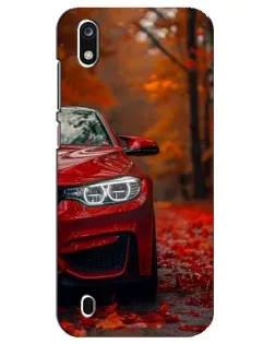Чехол для ZTE Blade A7 (2019) с картинкой «Осенняя BMW M4»