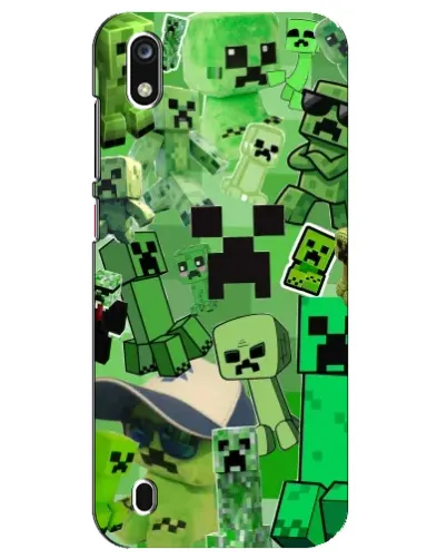 Чехол для ZTE Blade A7 (2019) с картинкой «Криперы Minecraft» Чехол для ZTE Blade A7 (2019) с картинкой «Криперы Minecraft»