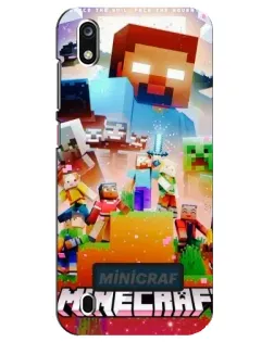 Чохол для ZTE Blade A7 (2019) з картинкою «Minecraft герої гри» Чохол для ZTE Blade A7 (2019) з картинкою «Minecraft герої гри»