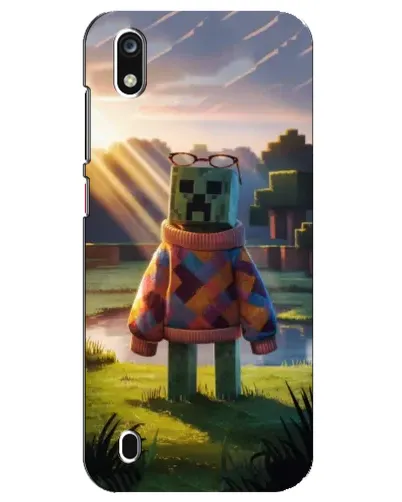 Чехол для ZTE Blade A7 (2019) с картинкой «Крипер в свитере» Чехол для ZTE Blade A7 (2019) с картинкой «Крипер в свитере»