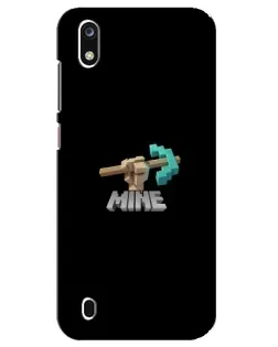 Чехол для ZTE Blade A7 (2019) с картинкой «Алмазная кирка»