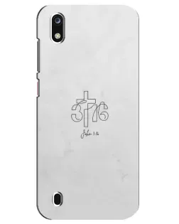 Чехол для ZTE Blade A7 (2019) с картинкой «Иоанна 3:16 Крест» Чехол для ZTE Blade A7 (2019) с картинкой «Иоанна 3:16 Крест»