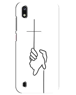 Чехол для ZTE Blade A7 (2019) с картинкой «Рука держит» Чехол для ZTE Blade A7 (2019) с картинкой «Рука держит»